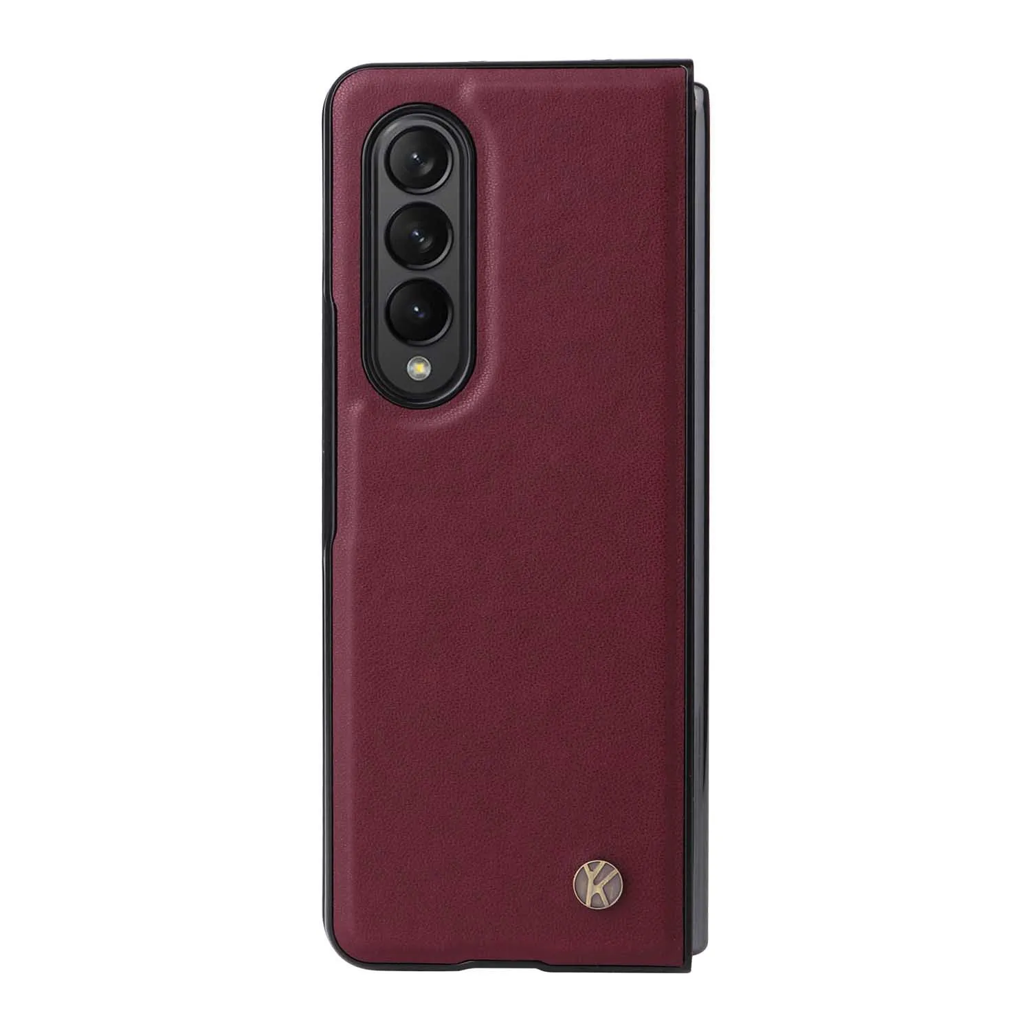 For Samsung Galaxy Z Fold 4 3 Fold4 Fold3 5G PU Leather Cover Ultra Slim Hard PC Shockproof Business Style Phone Case