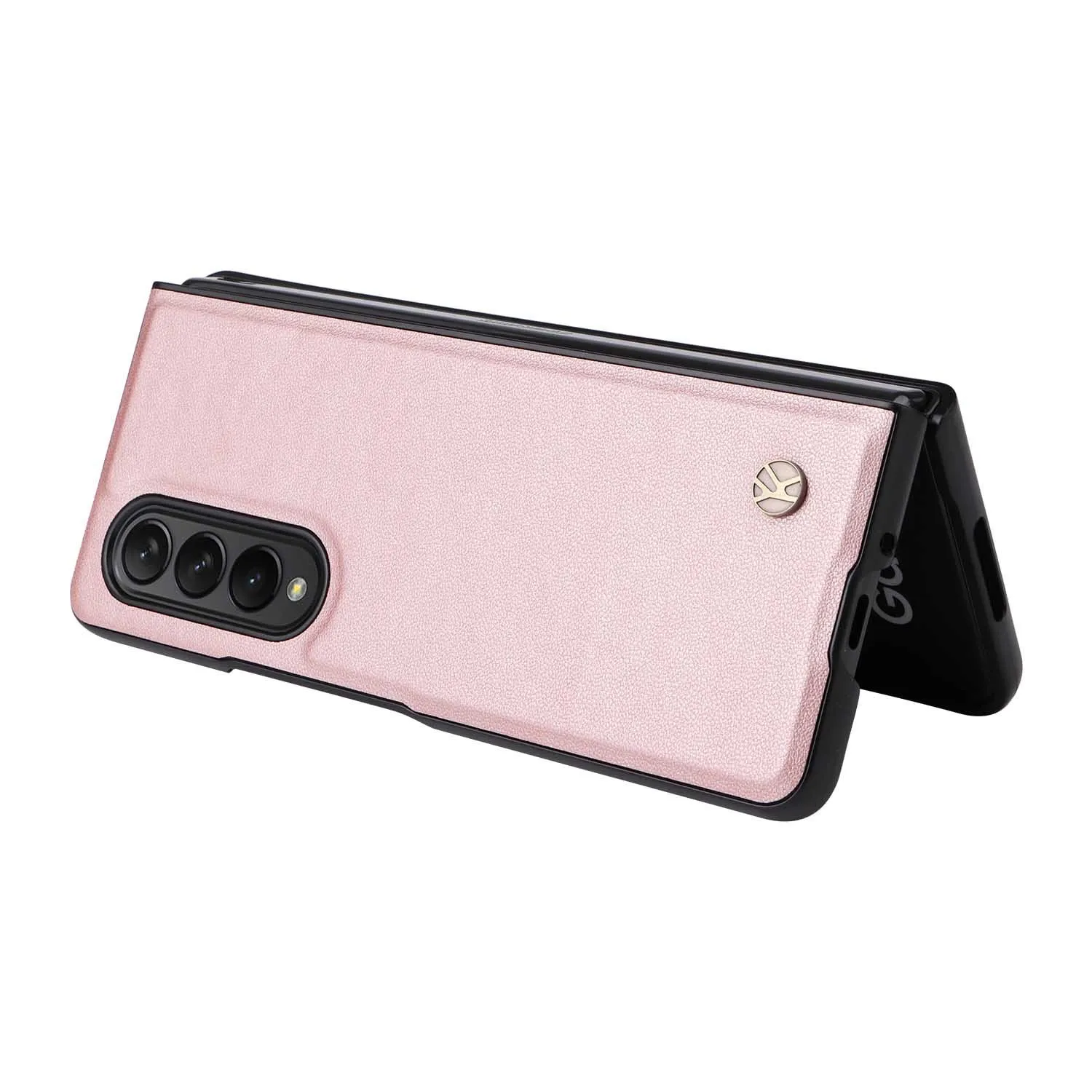 For Samsung Galaxy Z Fold 4 3 Fold4 Fold3 5G PU Leather Cover Ultra Slim Hard PC Shockproof Business Style Phone Case