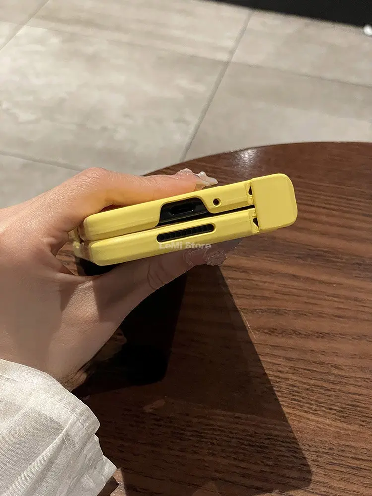For Samsung Galaxy Z Fold 4 5 Case Skin sensation Phone Case for Z Fold 3 Hinge Protective Cover